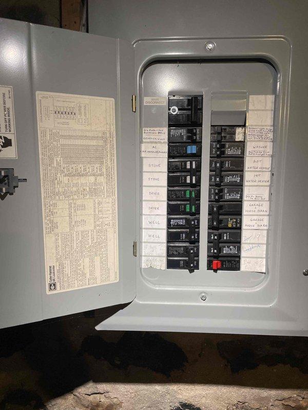 Conducted on-site evaluation for heat pump replacement on a 20-year-old existing system. Assessed electrical panel capacity and circuit availability to determine compatibility for new Mitsubishi Hyperheat unit installation. Inspected current furnace/air handler configuration and existing ductwork infrastructure in basement mechanical room. Documented electrical service specifications, reviewed circuit breaker panel layout including available amperage for new equipment requirements, and evaluated structural considerations for equipment placement. Provided comprehensive assessment and prepared replacement estimate for complete heat pump system installation.