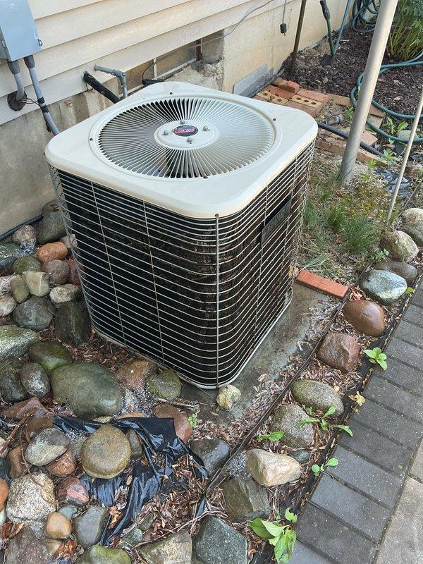Completed annual cooling maintenance on residential HVAC system. Performed comprehensive inspection of outdoor condenser unit and indoor furnace/air handler assembly. Checked refrigerant levels, electrical connections, and airflow components. Verified proper operation of both outdoor and indoor equipment, confirmed all safety controls functioning correctly, and ensured condensate drain lines were clear and operational.