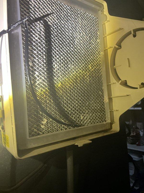 Completed annual HVAC maintenance service including replacement of air filter and evaporator coil pad. System was inspected, cleaned, and confirmed to be operating properly with all components functioning as designed.
