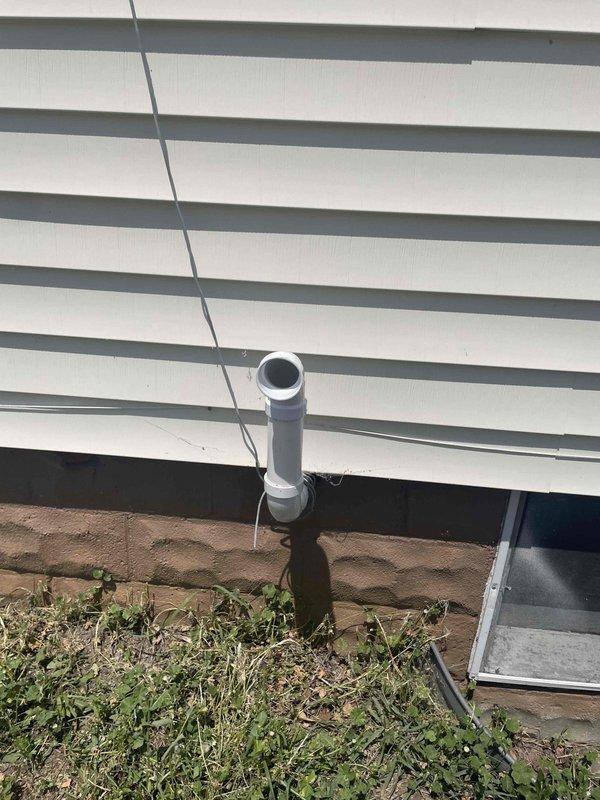 Completed installation of 2-ton air conditioning system with matching evaporator coil. Installed new outdoor condensing unit on right side of residence with proper refrigerant lines and condensate drainage via PVC piping. Coordinated with electrical contractor to install dedicated circuit for new equipment. Indoor evaporator coil installed on existing furnace in basement mechanical room with proper refrigerant connections and condensate drain routing. System commissioned, tested for proper operation, and all mechanical and electrical permits obtained prior to installation.