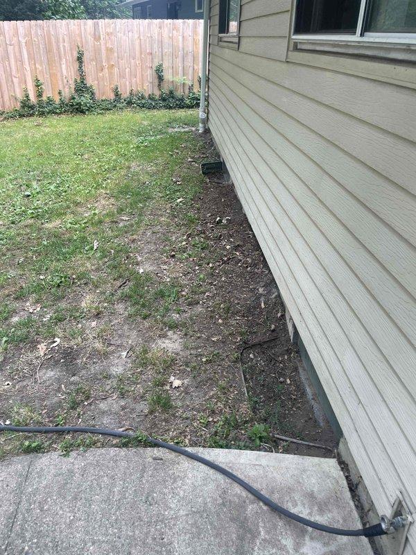 Conducted on-site evaluation for complete mini split system installation in owner-occupied residence with no existing HVAC system. Assessed interior mounting locations and exterior placement requirements for condenser unit. Documented proposed indoor head unit location on interior wall and evaluated exterior side yard area with concrete pad access for outdoor condenser placement. Reviewed electrical requirements, refrigerant line routing through exterior wall, and condensate drain provisions for whole-home coverage.