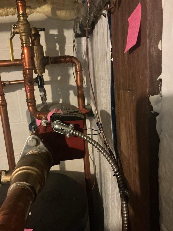 Conducted comprehensive site assessment for electrical panel upgrade in residential utility area. Documented existing electrical infrastructure including main panel, junction boxes with GFCI protection, and conduit routing. Photographed current panel configuration, associated electrical components, and surrounding plumbing systems to ensure proper clearance requirements for upgrade work. Verified accessibility to panel location and water meter for accurate estimate preparation.