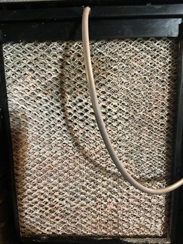 # HVAC Maintenance - ACM

Performed comprehensive spring preventive maintenance on residential Bryant air conditioning system. Conducted multi-point inspection including refrigerant charge verification, electrical connection testing, condensate drain evaluation, and thermostat calibration check. Inspected evaporator coil and humidifier pad, noting moderate dust accumulation and mineral deposits on media requiring monitoring for future replacement. Verified all safety controls operational, confirmed proper airflow, and cleaned accessible components. System operating within manufacturer specifications with no immediate repairs required. Documented equipment condition with photographic records for customer file.