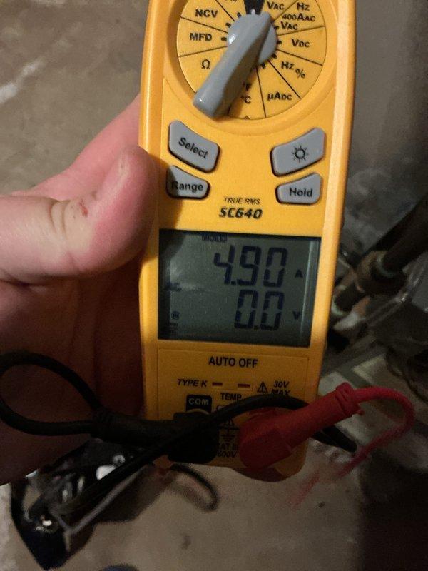 Completed annual cooling maintenance on Bryant HVAC system. Performed comprehensive inspection of furnace and air handler unit, replaced two filters as specified, and verified system electrical readings with multimeter showing 490 VAC supply voltage. All equipment operating within normal parameters with no issues identified during service visit.