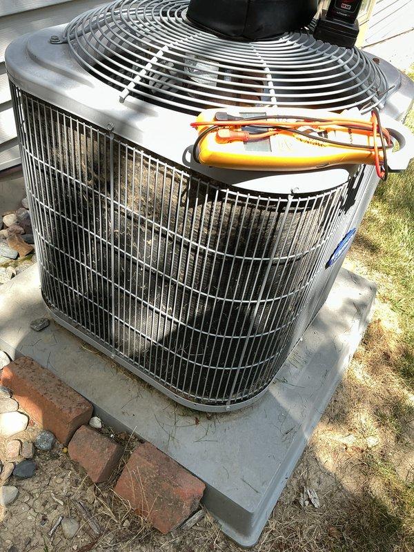 Completed annual cooling maintenance on Carrier outdoor condenser unit. Performed comprehensive system inspection, tested unit operation with diagnostic gauges to verify refrigerant pressures and system performance, and conducted routine maintenance procedures to ensure optimal cooling efficiency for the upcoming season.