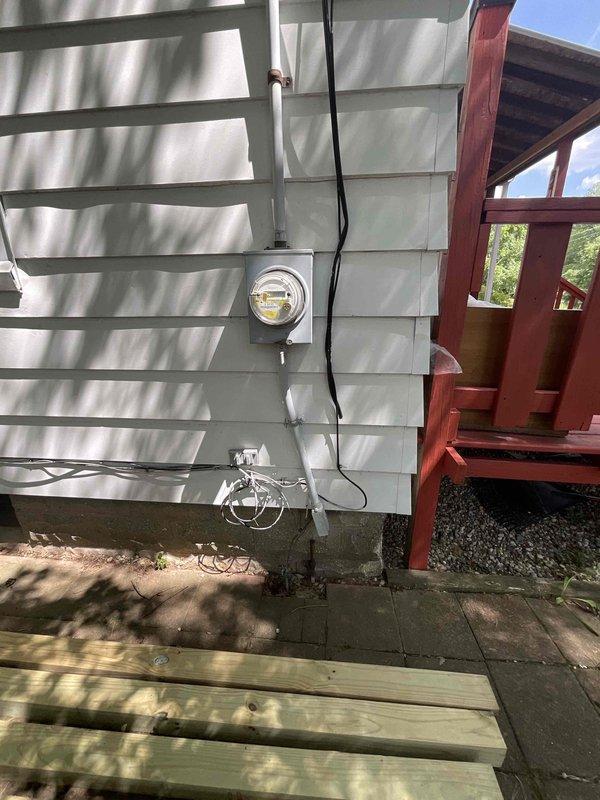 Provided comprehensive estimate for replacement of 50-year-old natural gas furnace and air conditioning system currently located in basement. Both units are operational but have reached end of serviceable life expectancy. Assessed existing installation configuration, ductwork connections, electrical service capacity at exterior meter, and clearance requirements for new equipment installation in basement location.