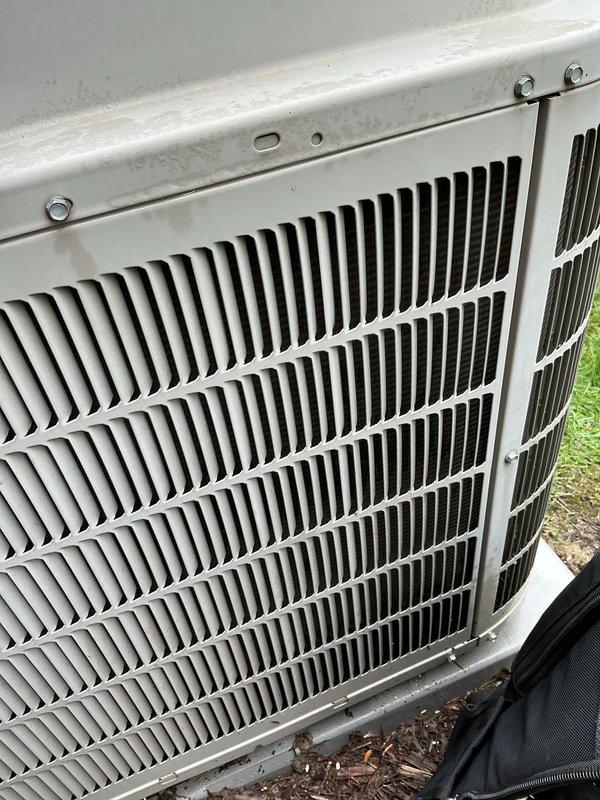 Completed spring maintenance on residential HVAC system including furnace inspection and air conditioning tune-up. Performed comprehensive AC diagnostics using manifold gauge set to measure refrigerant pressures and verify system operation on outdoor condensing unit. All equipment found operating within normal parameters with no issues identified during inspection.