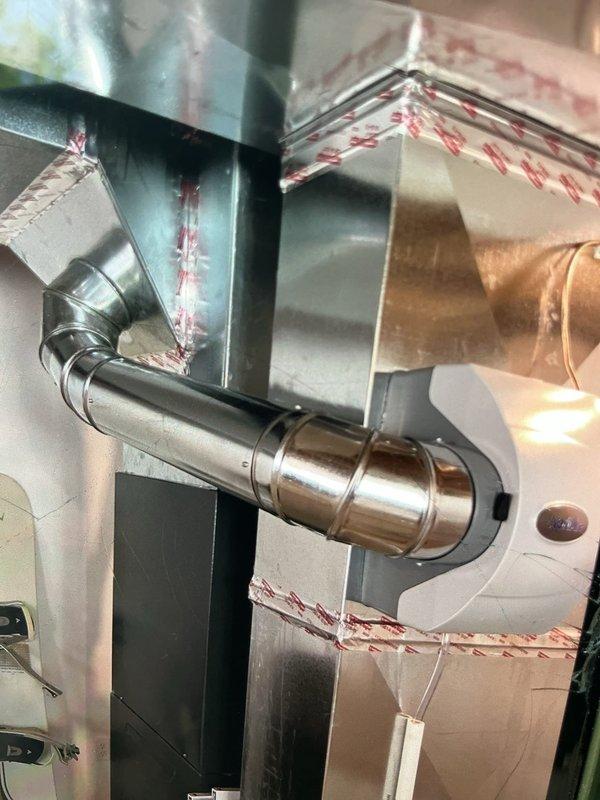 Installed a 17-gallon AprilAire bypass humidifier on existing HVAC ductwork system. Connected unit to supply and return ducts using metallic bypass ductwork, secured copper water supply line with brass fittings, and mounted humidifier to sheet metal plenum. Verified proper water flow, tested unit operation, and ensured all connections were secure and leak-free.
