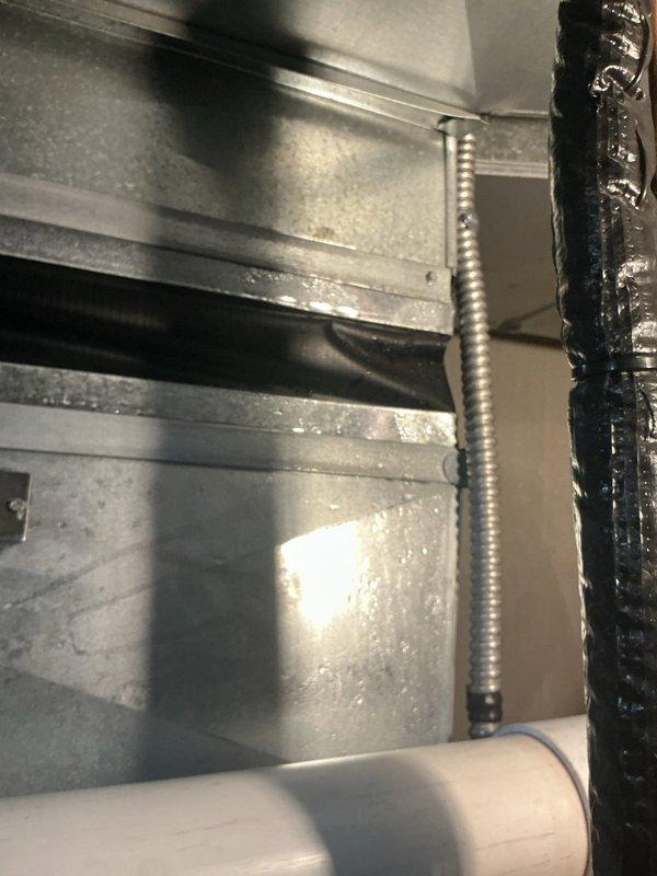 Completed warranty callback for water leaking from Lennox furnace by replacing defective drain pan (part #31c06). System inspected, new drain pan installed, and unit verified operational with no further leakage detected.