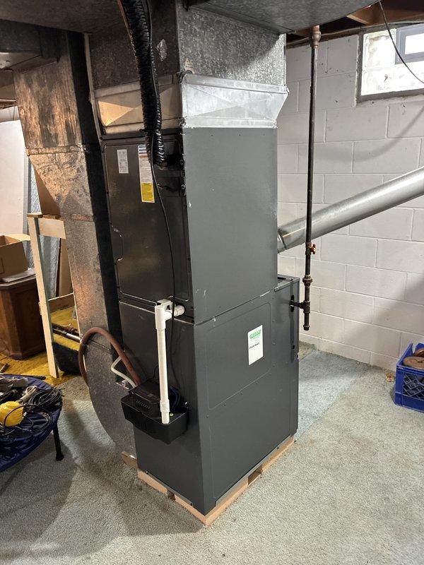 Conducted comprehensive site assessment for new whole home generator installation at residential property. Evaluated existing electrical infrastructure, main service panel capacity, and optimal generator placement locations. Assessed basement utility area including HVAC air handler and water heater to determine proper load calculations and transfer switch requirements. Documented current electrical service configuration, available space for equipment installation, and necessary utility connections. Provided customer consultation comparing Kohler and Generac generator options based on home power requirements and existing mechanical systems. Prepared detailed electrical estimate for complete whole home automatic standby generator system installation.