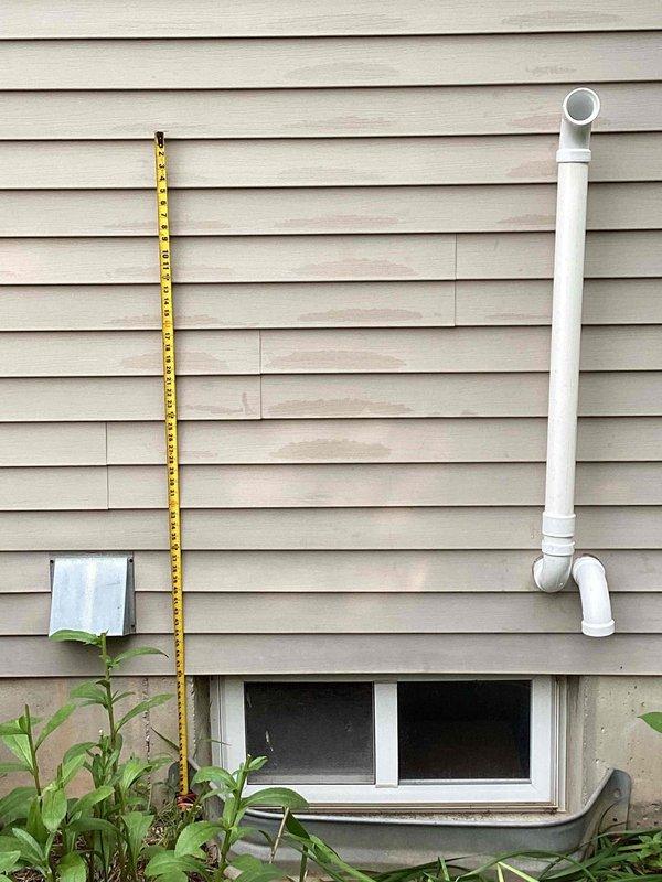 Completed callback to address code violation regarding furnace vent termination clearance from makeup air intake. Relocated furnace exhaust vent to ensure proper 3-foot vertical clearance above makeup air opening within 10-foot horizontal distance, bringing installation into compliance with mechanical code requirements. Verified proper vent operation and documented corrected configuration with measurements.