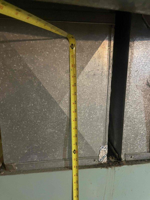 Conducted comprehensive whole-house HVAC system evaluation for replacement of 50-year-old furnace located in basement, new air conditioning installation, and partial ductwork replacement. Performed detailed measurements and photographic documentation of existing ductwork dimensions and conditions to determine scope of duct modifications required. Prepared complete system replacement estimate with financing options for customer consideration.