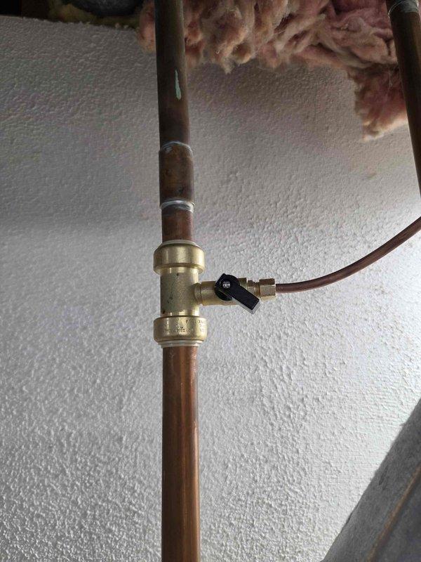 Completed full HVAC system installation including a 70,000 BTU gas furnace with humidifier and 2-ton air conditioning unit with evaporator coil configured for right-side placement. Installed new copper refrigerant lines with brass fittings and shutoff valves, mounted outdoor condensing unit on concrete pad with proper clearances, and reconnected all electrical components. Permit requested for mechanical installation, with all work performed to code specifications and system tested for proper operation.