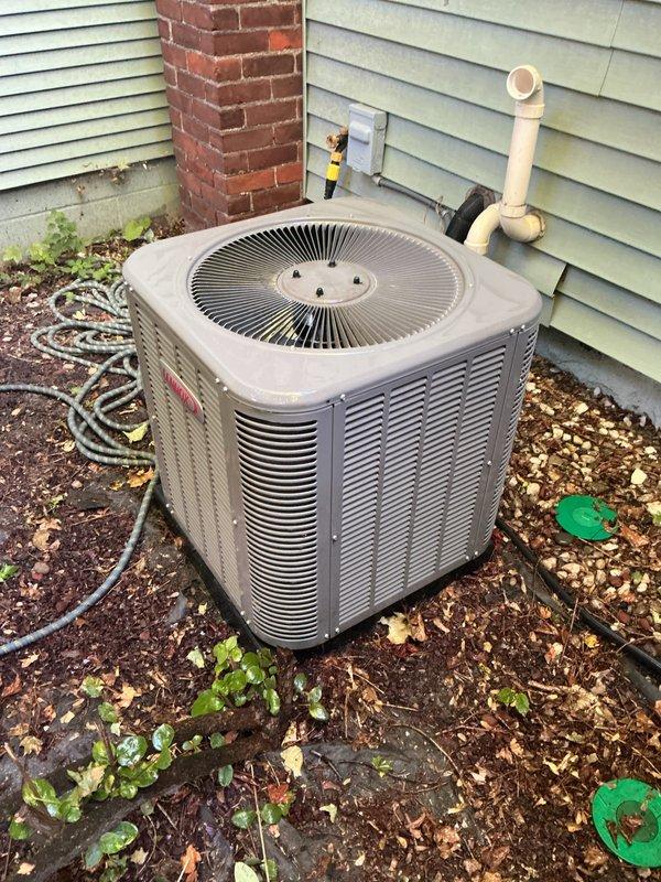 Completed annual preventive maintenance on residential Lennox air conditioning system. Performed comprehensive tune-up including inspection of condenser unit, verified electrical connections, checked refrigerant levels, cleaned coils, and tested system operation. Unit found to be in good working condition with no issues identified; system operating within normal parameters and ready for cooling season.
