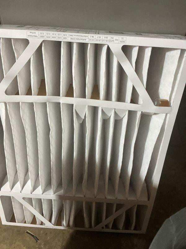 Completed annual cooling maintenance on HVAC system. Inspected evaporator coils and refrigerant lines, noting minor dust accumulation on coil surfaces. Replaced air filters with new pleated filters to ensure optimal airflow and system efficiency.