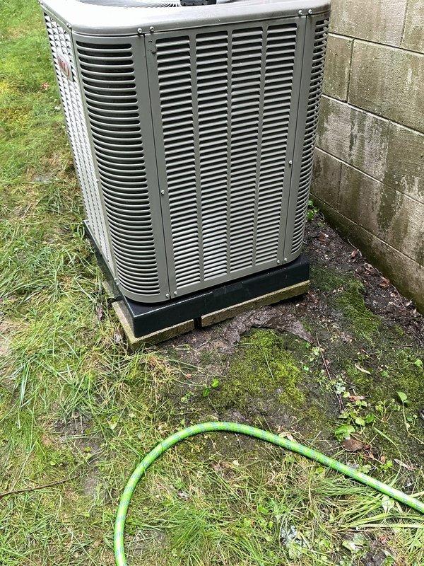 Responded to no-cooling call on 6-year-old Bryant system with basement air handler and outdoor condensing unit. Upon arrival, confirmed system was not operating. Homeowner had previously attempted troubleshooting including thermostat reset, breaker verification, condensate line clearing, and filter replacement without success. Performed diagnostic evaluation of electrical components, refrigerant lines, and condensing unit operation. Identified and resolved issue preventing system startup. Restored cooling operation and verified proper system function. Addressed homeowner questions regarding upstairs temperature differential and explained that while airflow diverters or dampers can help balance multi-level homes, a comprehensive assessment of ductwork design and airflow would be needed to determine optimal solution. Explained function of air handler compartment access panel and proper operation. System tested and left in operational condition with cooling restored throughout home.