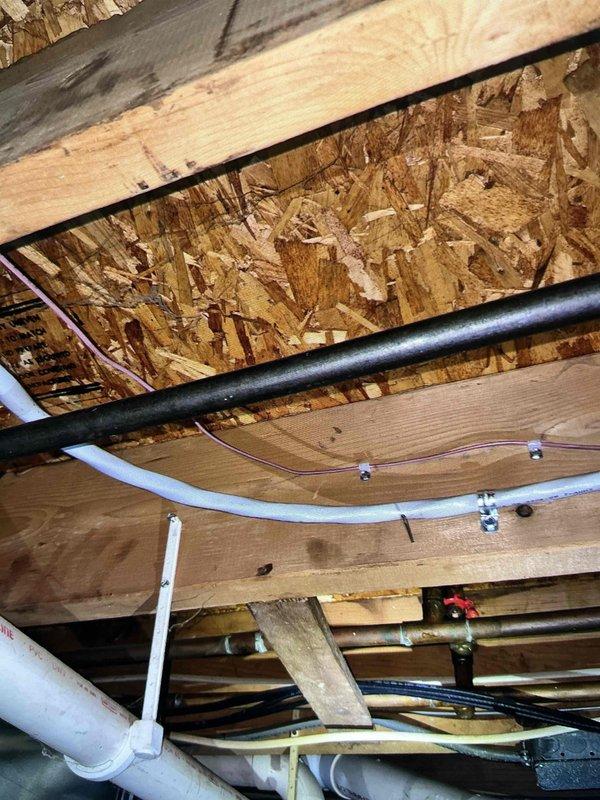 Completed installation of 20kW standby generator system including electrical and mechanical integration. Installed new gas piping to fuel source, integrated automatic transfer switch with existing 200-amp electrical service, and obtained mechanical and electrical permits for generator installation. System tested and operational upon completion.