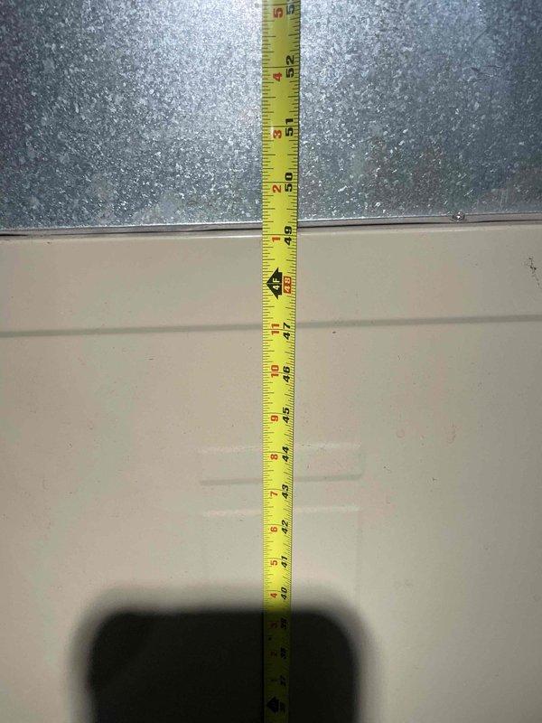 Conducted estimate for replacement of 20+ year old natural gas furnace located in basement. Current unit operational but nearing end of service life. Assessed existing ductwork dimensions and configuration to determine proper equipment sizing and compatibility for new system installation.