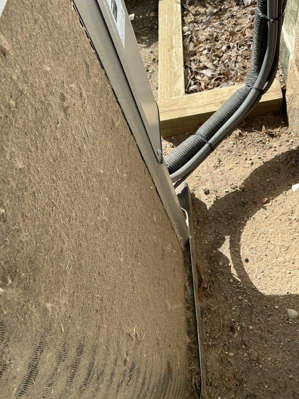 Completed comprehensive 5-year recurring ComfortGuard maintenance visit on residential HVAC system. Performed full system inspection of outdoor condenser unit, which showed normal weathering and operational wear consistent with age. Replaced air filtration media with MERV 11 rated HCF16-11 filter to maintain optimal indoor air quality and system efficiency. Inspected ductwork and ventilation components in crawl space area, verifying proper installation and insulation integrity. All system components tested and found operating within manufacturer specifications.