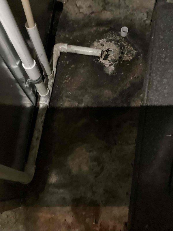 Completed full installation of new air conditioning system and evaporator coil in residential mechanical room. Installed Luxaire air handler unit with associated ductwork connections, PVC condensate drainage lines, and electrical controls including Bryant control box. Connected and secured all refrigerant lines, verified proper airflow through existing ductwork, and established condensate drain routing through white PVC piping system. Reconnected outdoor condenser unit in yard and completed all mechanical connections. Installation performed under mechanical permit for AC tonnage replacement. All equipment tested and operational upon completion, with payment processed via credit card.