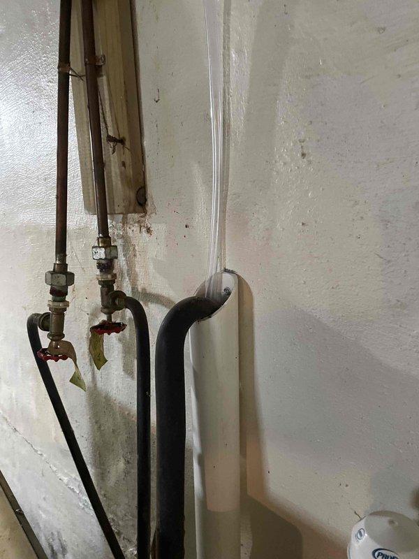 Installed 70,000 BTU furnace with new chimney liner and completed all mechanical reconnections. Obtained mechanical permit and installed exterior PVC venting system on building exterior. All components tested and operational upon completion.