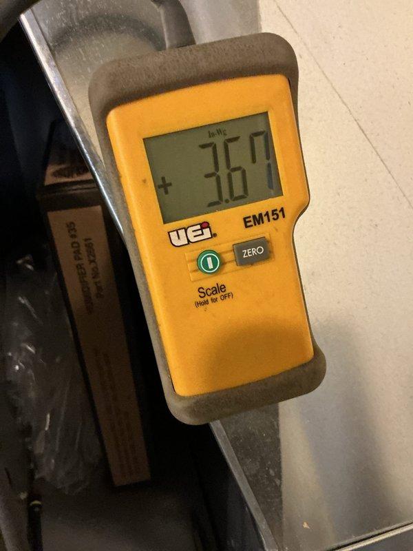 Completed annual HVAC maintenance service including heating and cooling system inspection. Replaced air filter and humidifier pad as scheduled, performed comprehensive system evaluation with moisture readings showing 36.7% humidity levels, and inspected internal components including evaporator coil assembly, gas valves, and electrical connections. All systems tested and operating within normal parameters.