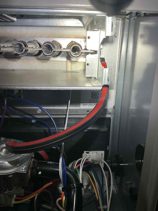 Responded to no-heat call for basement furnace unit. Upon inspection, accessed interior cabinet and performed diagnostic evaluation of electrical and mechanical components. Inspected control board, wiring harnesses, burner assembly, blower motor assembly, and all associated connections. Identified and resolved issue preventing unit operation. Verified proper electrical connections throughout system, checked all wire routing and harness connections, and confirmed control board functionality. Tested burner ignition sequence and blower motor operation. Cycled unit through complete heating cycle to verify proper operation and confirm repair. Unit restored to full operational status with all systems functioning as designed.