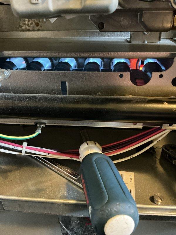 Completed scheduled maintenance tune-up on 1-year-old Lennox WT 10-2029 system. Performed comprehensive inspection of blower motor assembly, electrical connections, and internal components. System found operating properly with all components functioning within normal parameters. Verified capacitor condition, checked wire connections and securing, and inspected blower housing. All safety checks passed and unit left in proper working order.