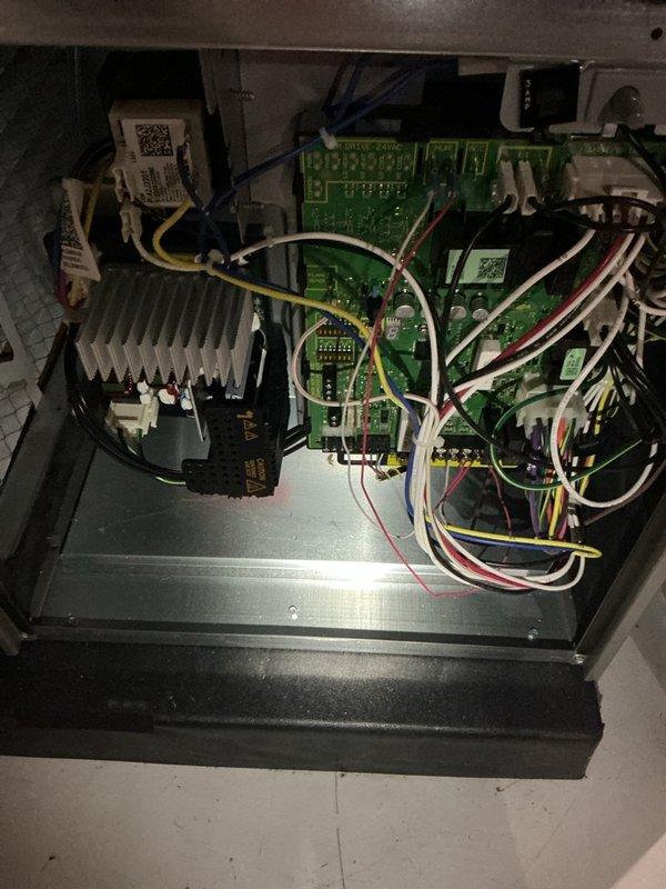 Completed annual heating and cooling maintenance on HVAC system. Replaced air filters and evaporator pads as needed. Inspected control board, electrical connections, and thermostat operation. All components functioning properly with system maintaining setpoint of 82 degrees.