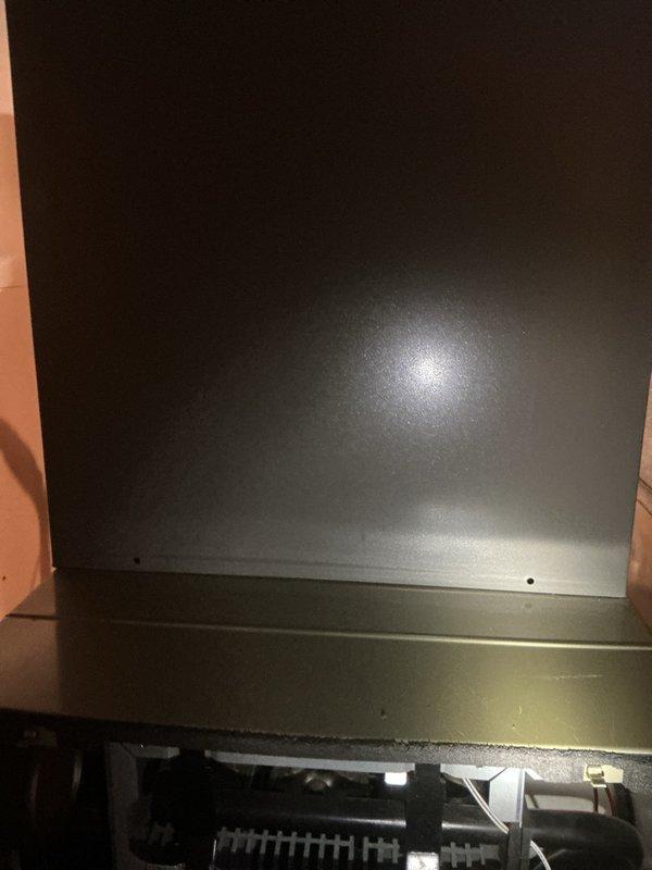 Completed annual maintenance on a 2-year-old Carrier gas furnace in basement. Performed comprehensive tune-up including inspection of all mechanical components, burner assembly, heat exchanger, and blower motor. Inspected air filter which showed moderate dust accumulation with heavier buildup on one side; filter remains serviceable but should be monitored. All systems tested and operating within normal parameters with no issues identified.