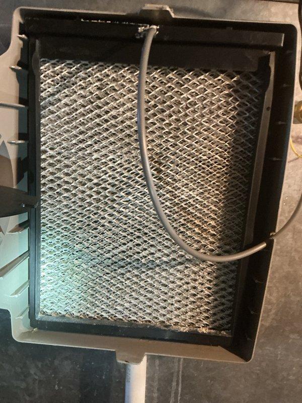 Completed annual maintenance on a 2-year-old Carrier gas furnace in basement. Performed comprehensive tune-up including inspection of all mechanical components, burner assembly, heat exchanger, and blower motor. Inspected air filter which showed moderate dust accumulation with heavier buildup on one side; filter remains serviceable but should be monitored. All systems tested and operating within normal parameters with no issues identified.