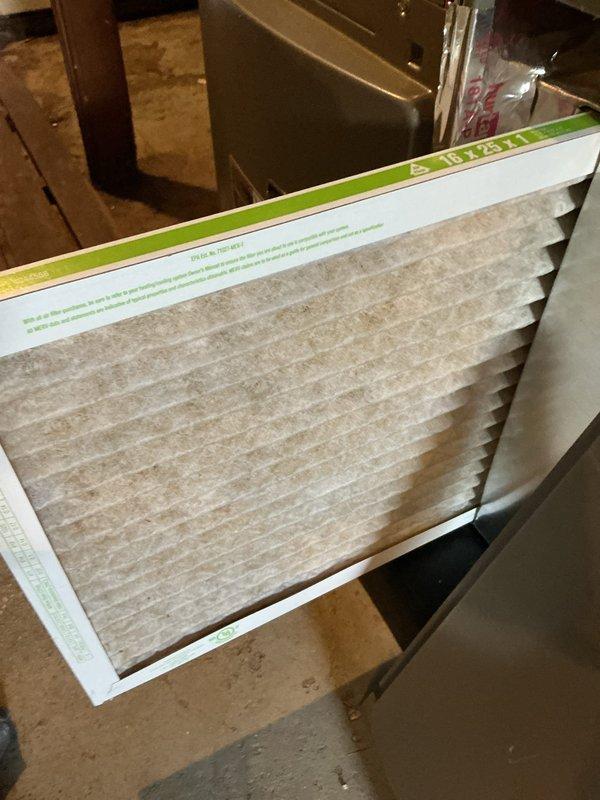 Completed routine maintenance on a 24-year-old Quantum brand air conditioning system. Performed comprehensive AC tune-up including inspection of outdoor condenser unit, verification of refrigerant lines, assessment of fan operation, and air filter evaluation. Unit showed normal weathering consistent with age but remains structurally sound and operational with no deficiencies identified requiring immediate attention.