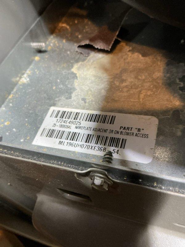 Completed annual maintenance on 1-year-old Lennox system model WT 08-2029. Performed comprehensive AC tune-up including filter replacement, system diagnostics, and operational verification. All components tested and confirmed functioning properly. Noted minor surface corrosion on blower assembly housing with mineral deposits present, typical of first-year operation in humid conditions. Measured and documented system parameters using digital diagnostic equipment, confirming unit operating within manufacturer specifications.