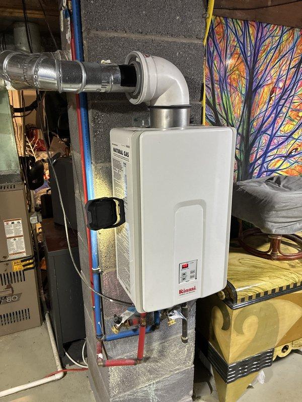 Completed comprehensive estimate for full HVAC system replacement including 20-year-old furnace located in basement and 20-year-old air conditioning unit positioned outside. Assessed existing equipment condition, documented current installations with photos showing basement mechanical room setup with exposed utilities and equipment configuration, and provided replacement options for both heating and cooling systems to address age-related efficiency concerns.