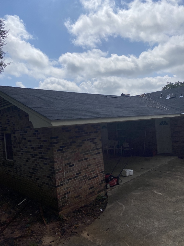 Montgomery, AL - Another roof being complete by Protek. Montgomery, AL - Another roof being complete by Protek.