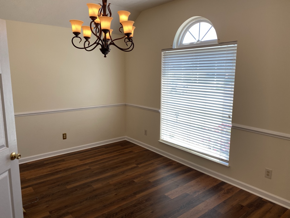 Montgomery, AL - New Floors and Fresh paint make for a beautiful dining room. Protek Restoration is completing this water damaged Montgomery home today! Montgomery, AL - New Floors and Fresh paint make for a beautiful dining room. Protek Restoration is completing this water damaged Montgomery home today!