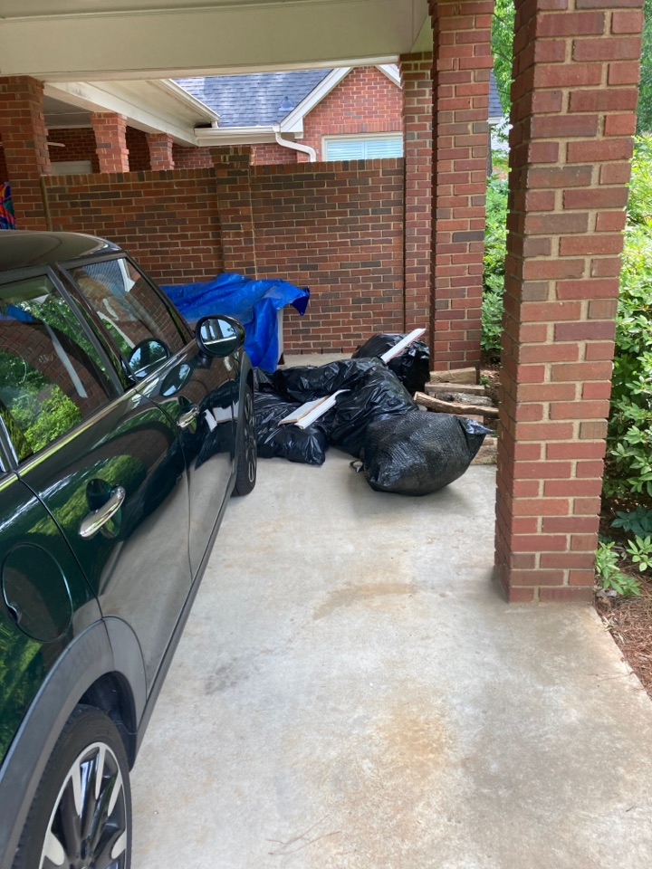 Montgomery, AL - Protek picking up debris from a water mitigation for a satisfied customer in Montgomery. Montgomery, AL - Protek picking up debris from a water mitigation for a satisfied customer in Montgomery.