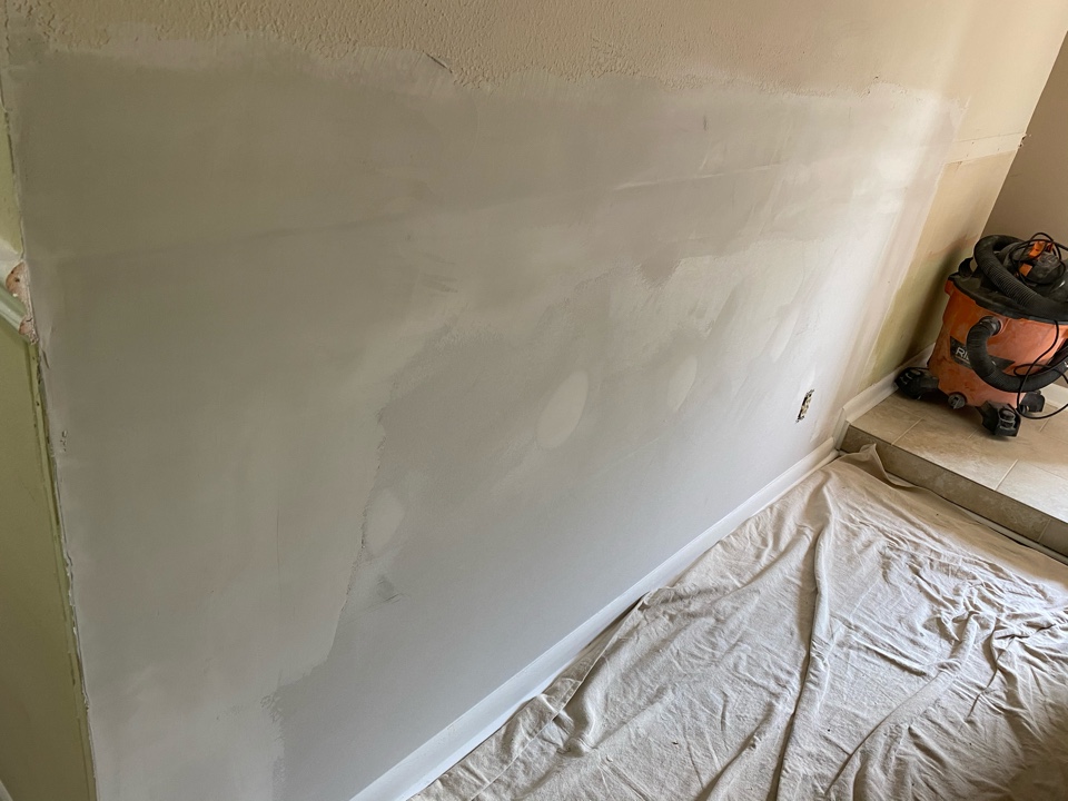 Prattville, AL - Protek restorations multi sub hard at work and did a big drywall patch and demoed a tile shower in Prattville. Prattville, AL - Protek restorations multi sub hard at work and did a big drywall patch and demoed a tile shower in Prattville.