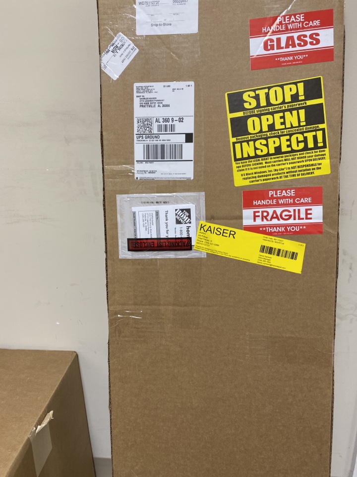 Just got in a special order window needed to finish out a tornado damaged home in Calera, and 2 weeks early!!!!  PROTEK project managers can offer creative solutions in these challenging times.  