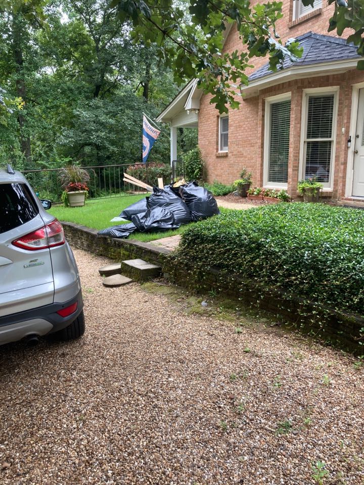 Deatsville, AL - Protek picking up debris from a water mitigation for a satisfied customer in Millbrook. Deatsville, AL - Protek picking up debris from a water mitigation for a satisfied customer in Millbrook.