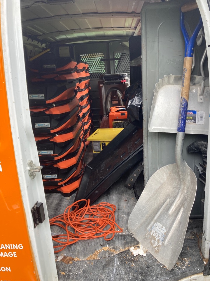 Prattville, AL - Protek picking up equipment from a water mitigation for a satisfied customer in Prattville. Prattville, AL - Protek picking up equipment from a water mitigation for a satisfied customer in Prattville.