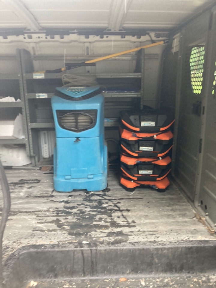 Tallassee, AL - Protek picking up equipment from a water mitigation for a satisfied customer in Tallassee. Tallassee, AL - Protek picking up equipment from a water mitigation for a satisfied customer in Tallassee.