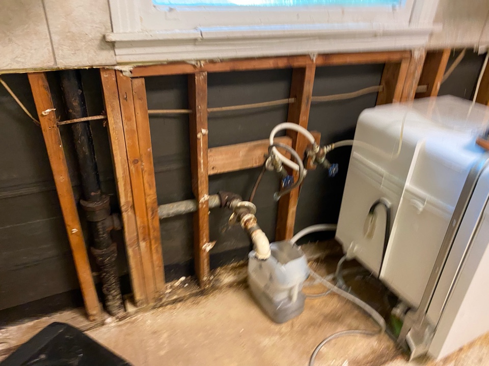 Protek assisting with a water mitigation!