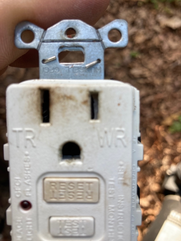 Replacing a burnt up GFCI