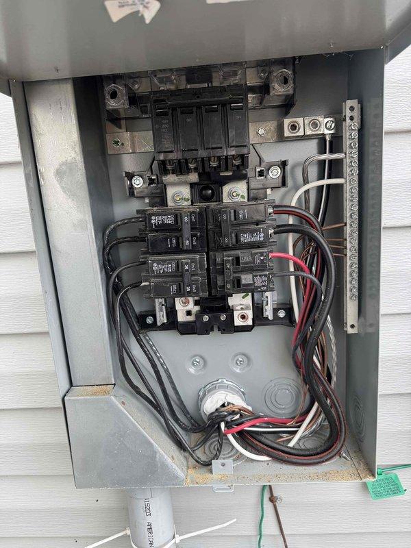 Responded to service call to install interlock kit at customer's residence. Upon inspection, located both interior and exterior electrical panels with appropriate circuit breaker configuration. Successfully installed and tested interlock kit, ensuring proper functionality and compliance with electrical code requirements for generator connection safety.