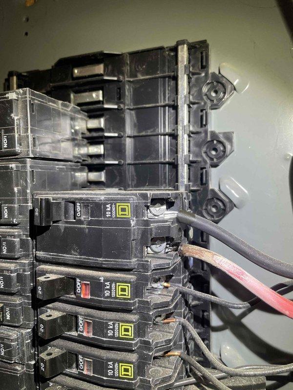 Responded to service call for ceiling fan detachment at 5-year-old residence. Conducted thorough inspection of electrical system, including exterior meter and main breaker panel. Successfully reattached ceiling fan to ceiling mount, ensuring proper electrical connections and secure mechanical fastening. Verified operation and safety of installation before completing service.