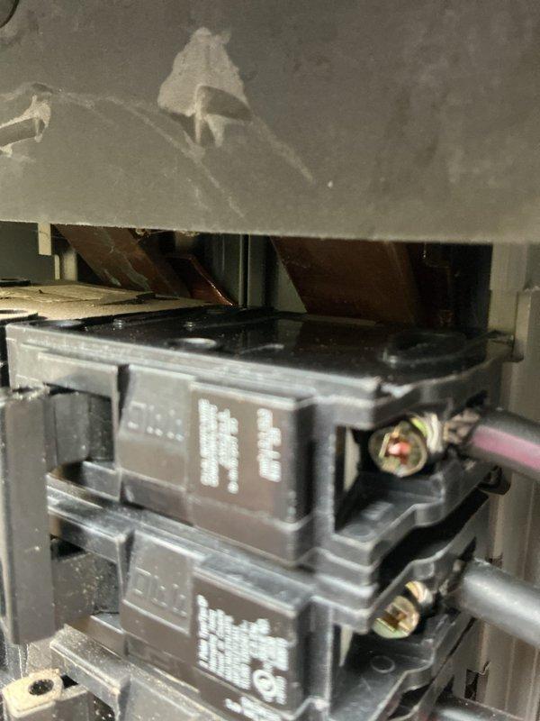 Responded to service call to install a surge protector in the crawl space as requested by customer's HVAC installation company. Accessed electrical panel, removed cover to expose internal components, and installed appropriate surge protection device by connecting it to two adjacent breakers. Verified proper installation and functionality of the surge protector before completing the job.