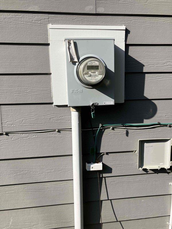 Conducted annual 32-point electrical system evaluation on 2018 home, including inspection of exterior EATON meter and interior circuit breaker panel. Performed electrical panel maintenance with proper torquing of connections, GFCI/Arc Fault breaker testing, and smoke/CO2 detector service. All systems functioning correctly with no issues identified.