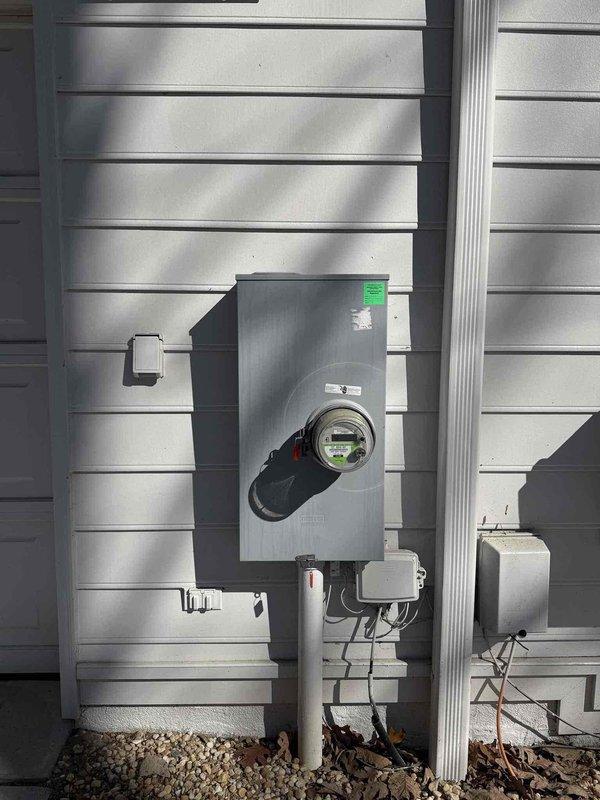 Performed comprehensive electrical service at 30-year-old residence including installation of new GFCI outlet in garage for freezer, removal of intercoms in kitchen and master bedroom with outlet installation in kitchen location, removal of sconce lights at fireplace in family room, and addition of light switch in makeup room. Inspected and diagnosed multiple outlets throughout home that were flagged during previous inspection. Verified proper circuit connections and operation at main electrical panel.