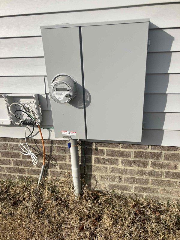 Completed site assessment for EV charger installation at new construction residence. Inspected main electrical service panel (200A) and documented existing circuit configuration. Panel has adequate space for new 50A 240V circuit required for Level 2 charger, but customer is reviewing competitive quotes before proceeding with installation.